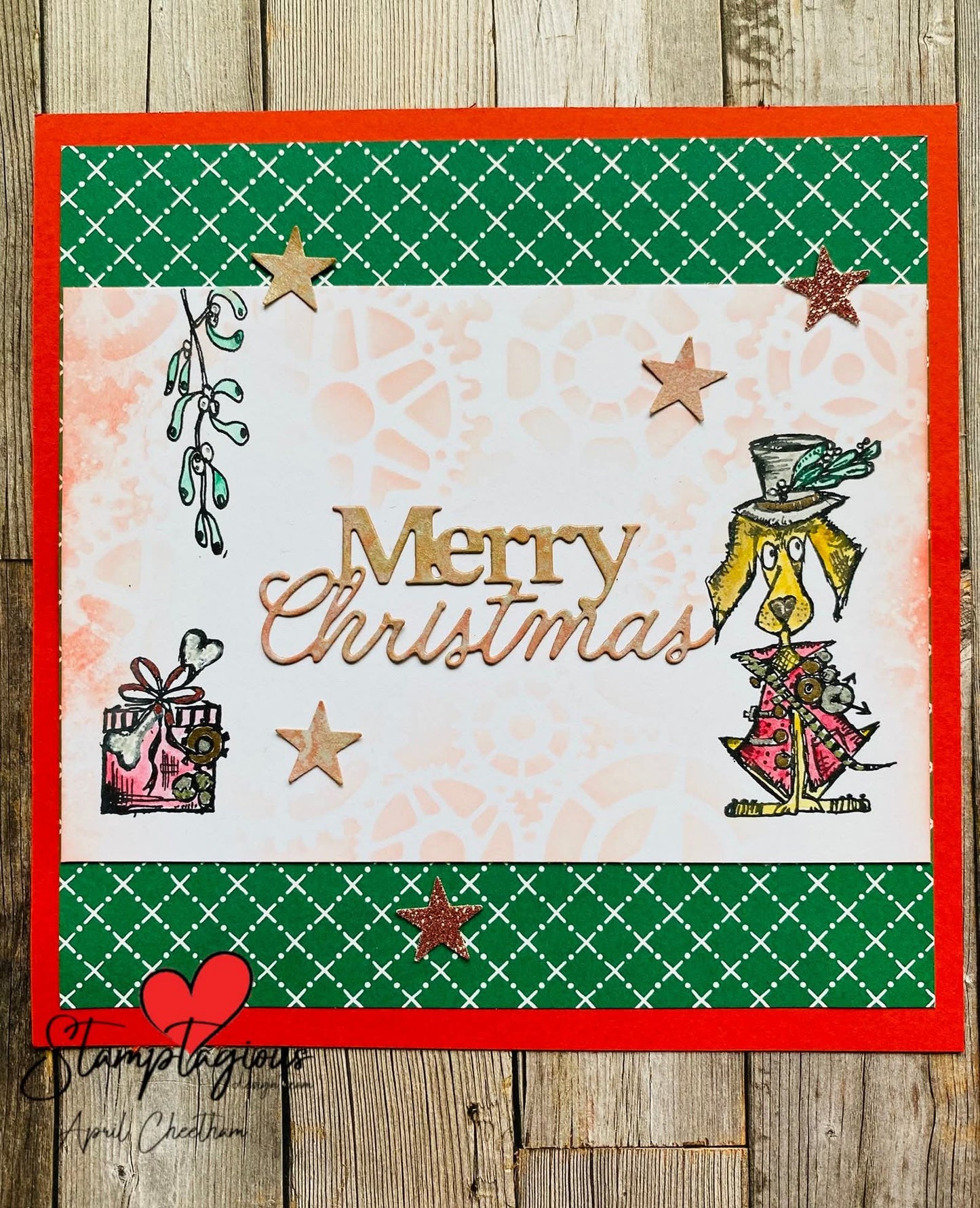 Clear Stamps Meet me under the Mistletoe