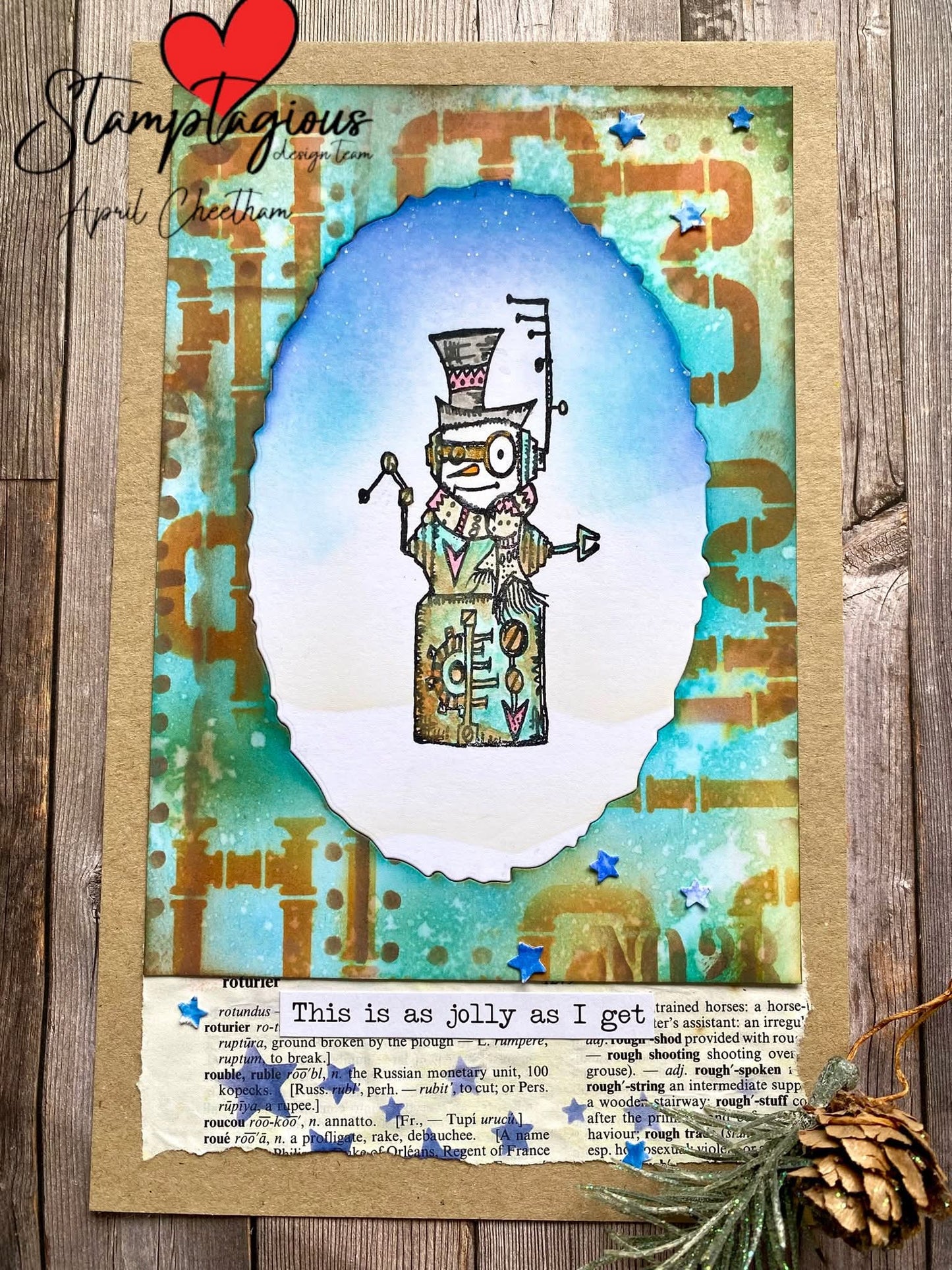 Clear Stamps Steampunk Nutcracker