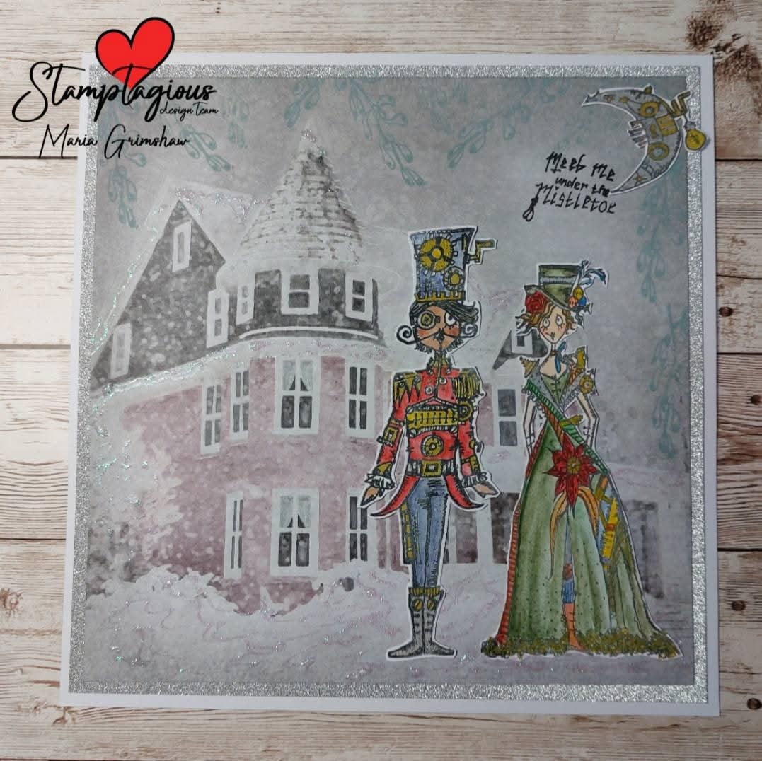 Clear Stamps Meet me under the Mistletoe