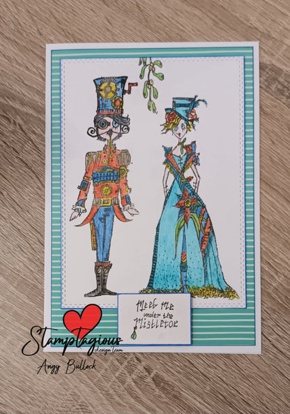Clear Stamps Steampunk Nutcracker