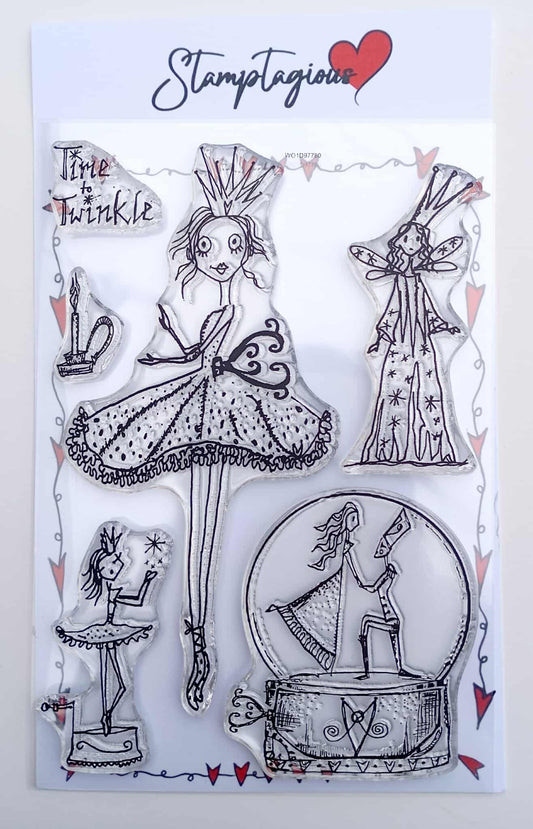 Clear Stamps Time to Twinkle set